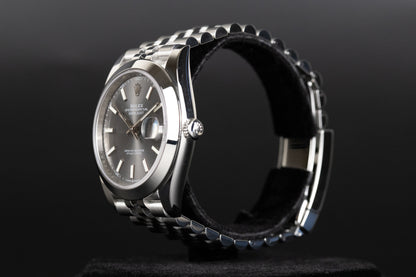 Rolex 126300 Datejust 41 Slate Dial