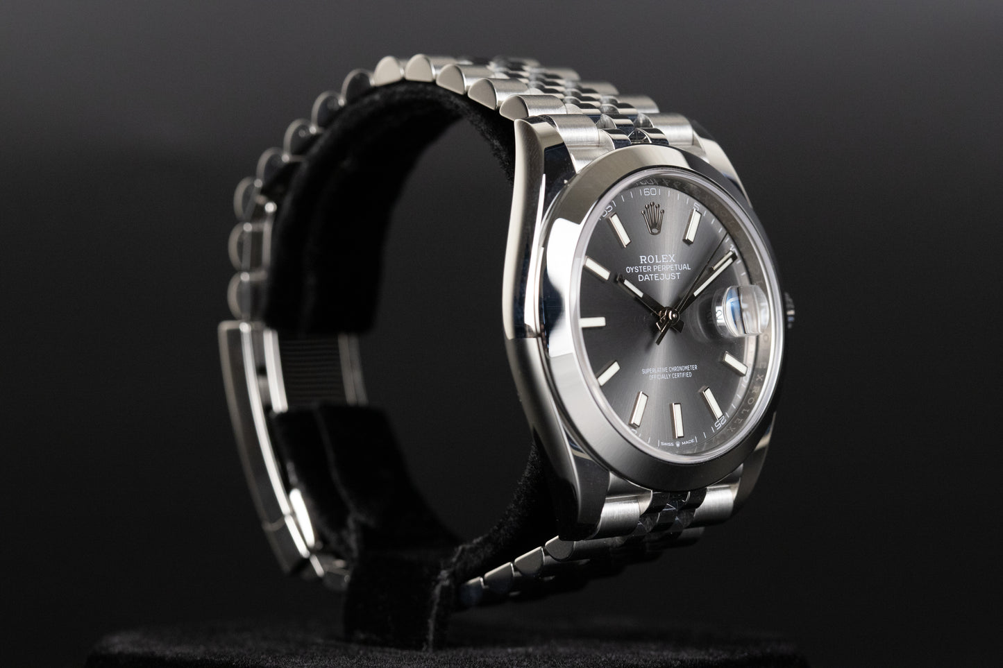 Rolex 126300 Datejust 41 Slate Dial