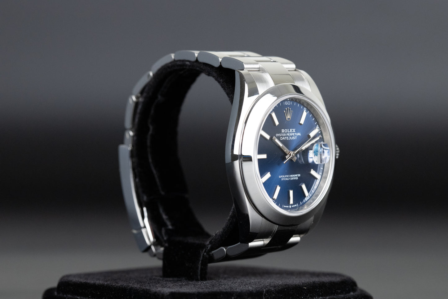 Rolex 126300 Datejust 41 Blue Dial