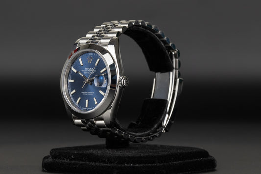 Rolex 126300 Datejust 41 Blue Dial