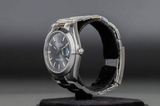 Rolex 126300 Datejust 41 Slate Dial