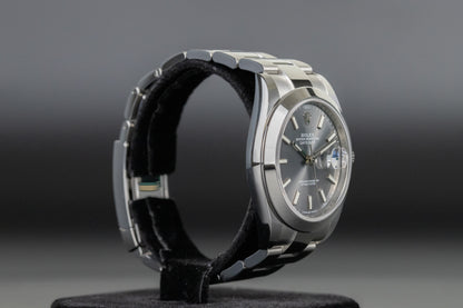 Rolex 126300 Datejust 41 Slate Dial