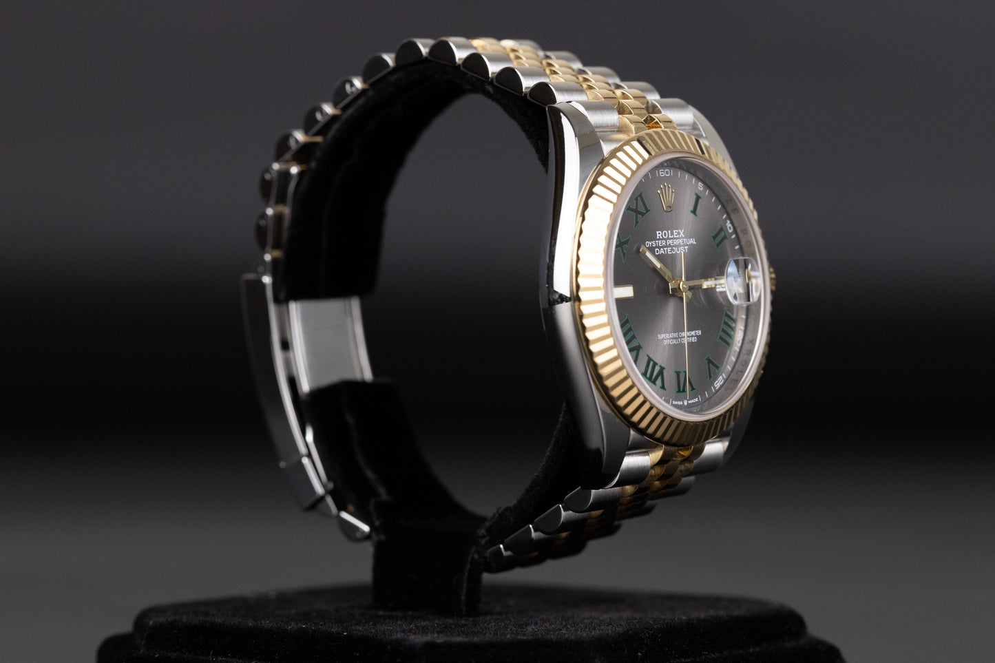 Rolex 126333 Datejust 41 18k/SS Wimbledon Dial