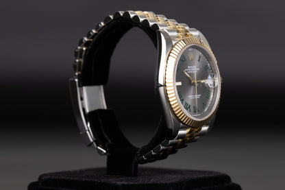 Rolex 126333 Datejust 41 18k/SS Wimbledon Dial