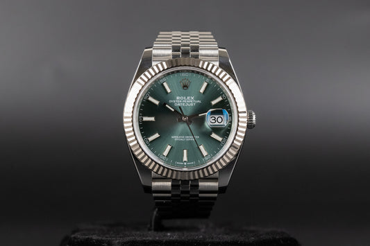 Rolex 126334 Datejust 41 Mint Green Dial