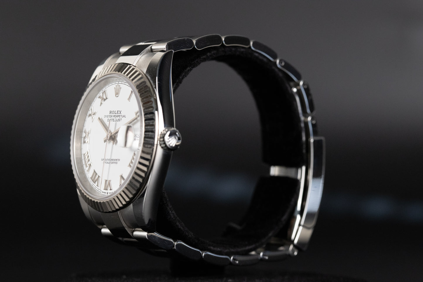 Rolex 126334 Datejust 41 White Roman Numeral Dial
