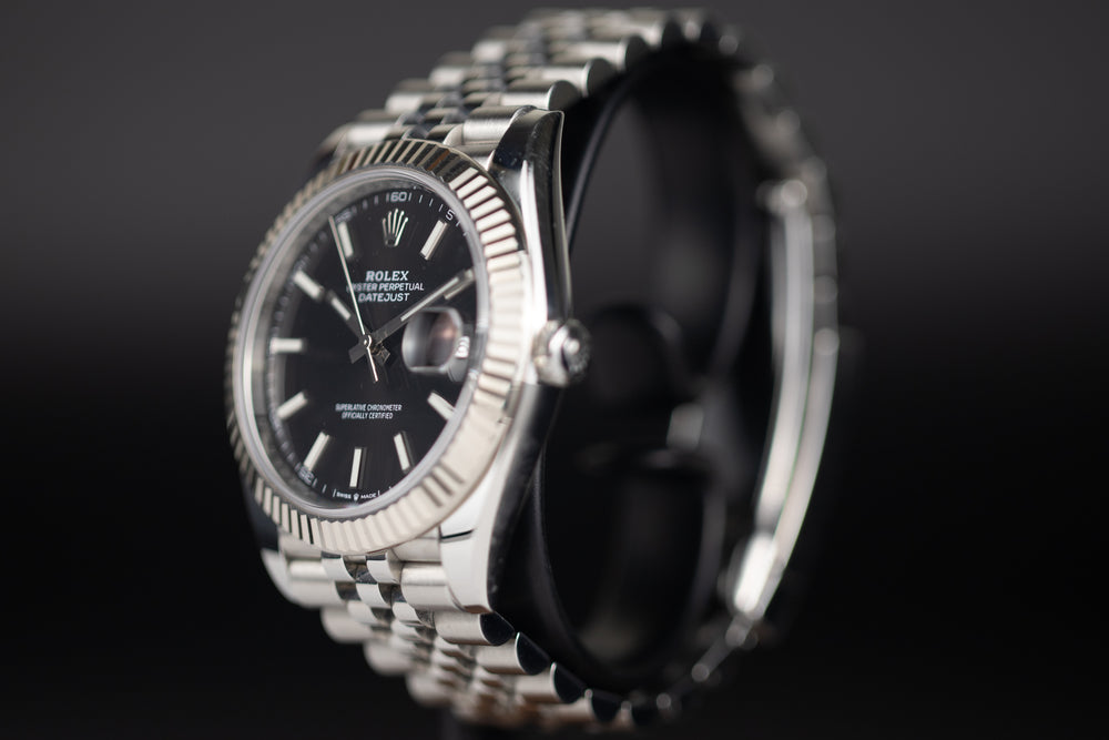 Rolex<br>126334 Datejust 41 Black Dial Jubilee