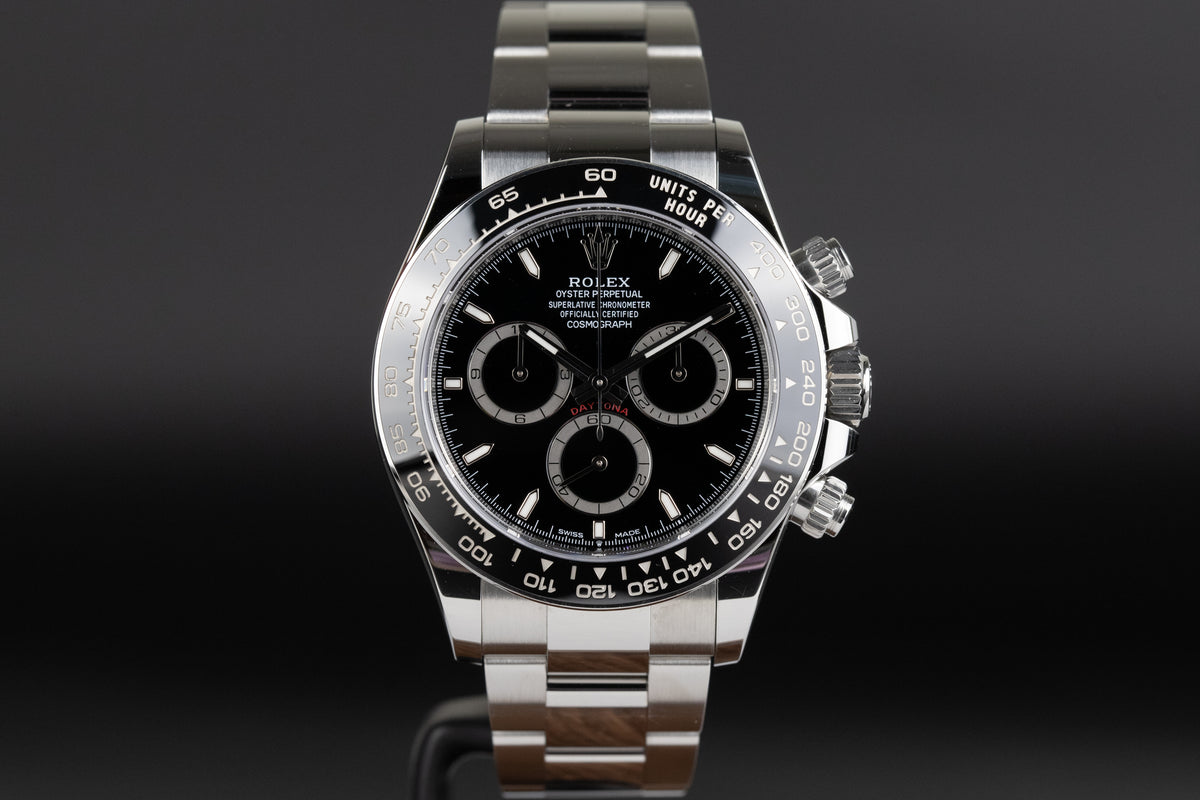 Rolex<br>126500LN Daytona Ceramic Black Dial