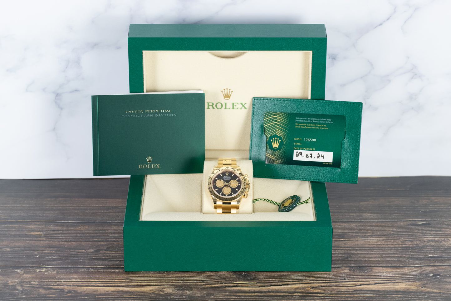 Rolex 126508 Daytona Black Dial