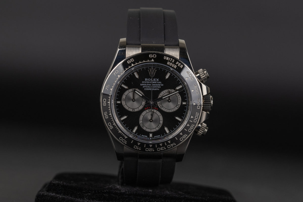 Rolex<br>126519LN Daytona Black Dial Oysterflex