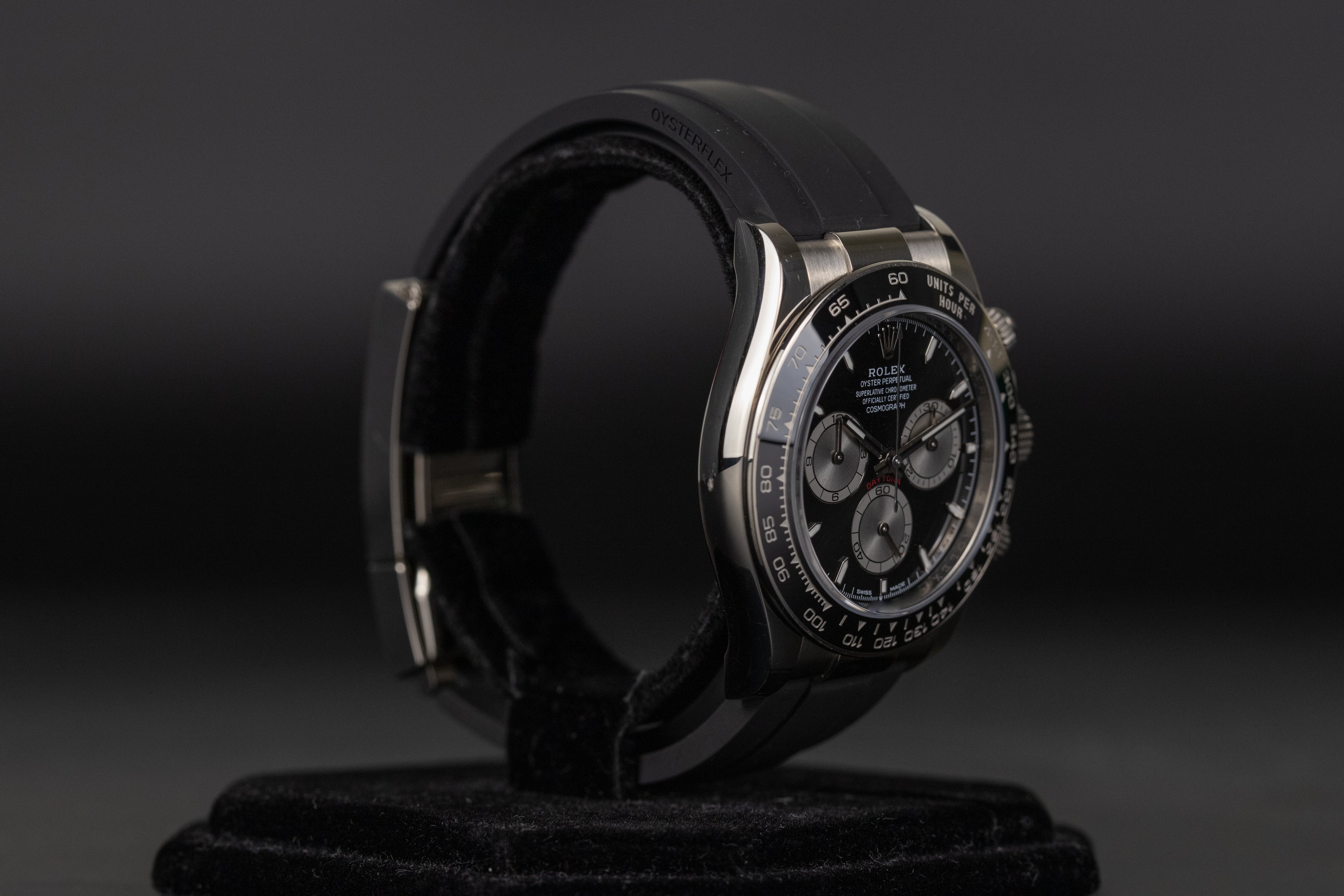 Rolex126519LN Daytona Black Dial Oysterflex – Newport Watch Club