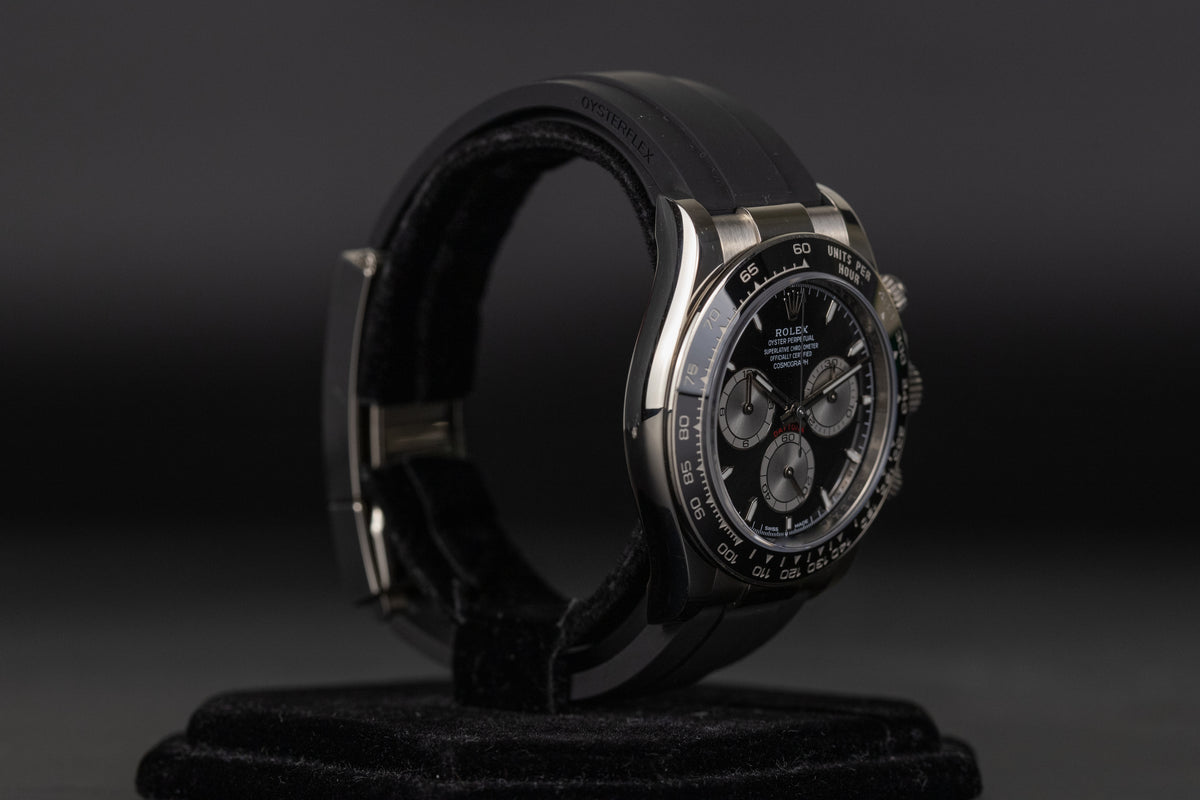Rolex<br>126519LN Daytona Black Dial Oysterflex