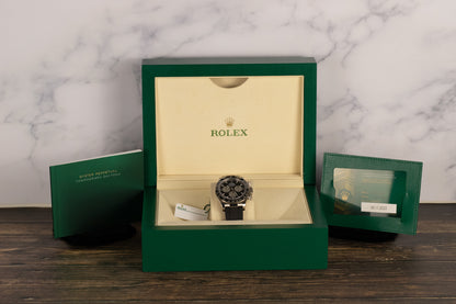 Rolex 126519LN Daytona Black Dial Oysterflex