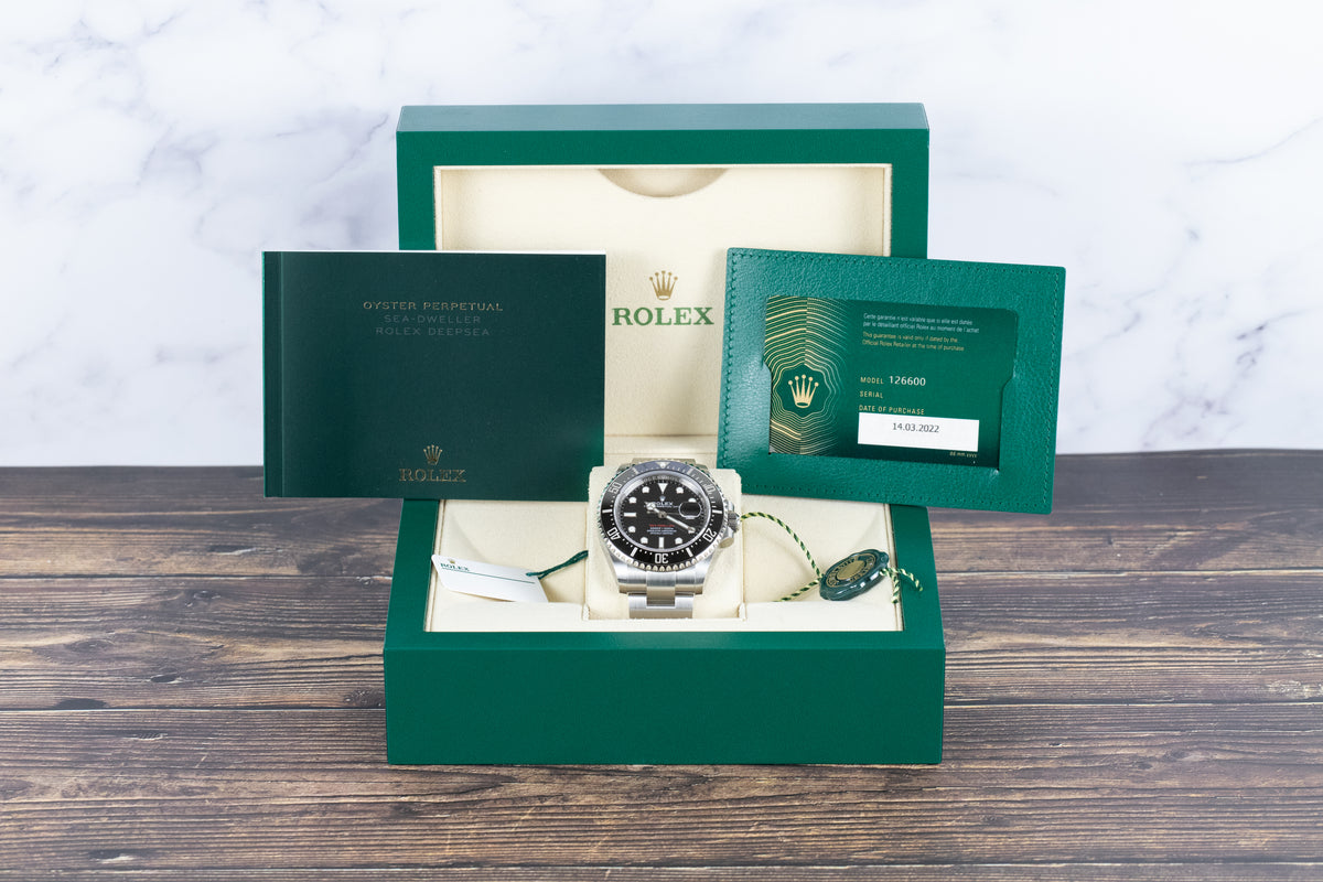 Rolex<br>126600 Sea-Dweller Red Writing