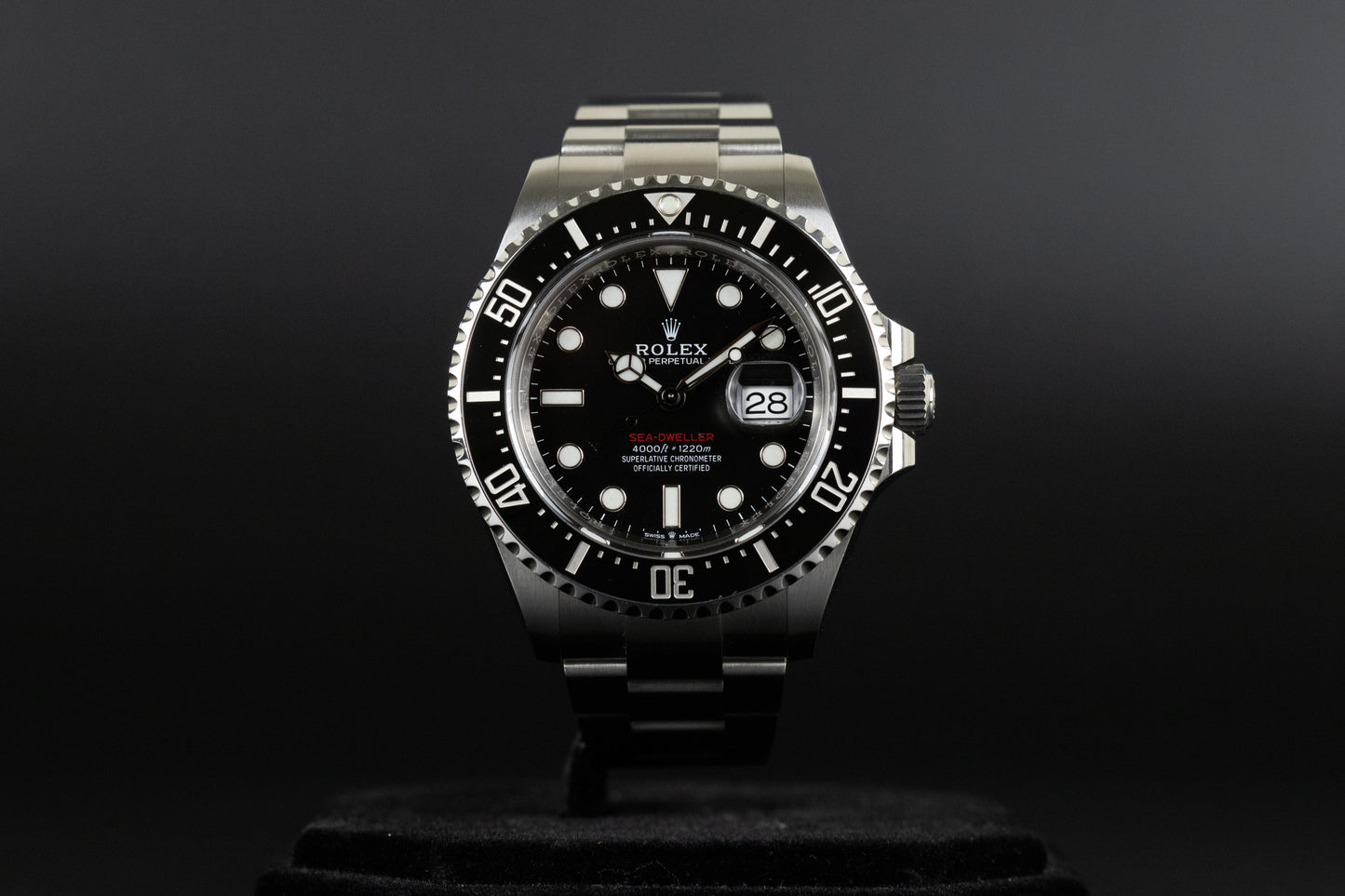 Rolex 126600 Sea-Dweller Red Writing