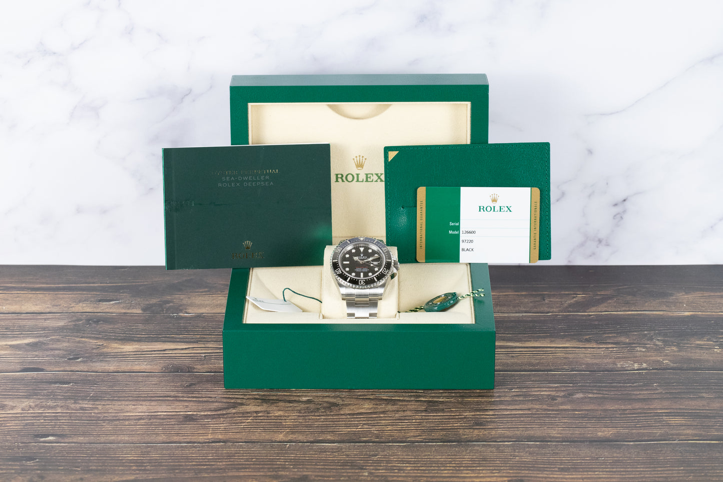 Rolex 126600 Sea-Dweller Red Writing