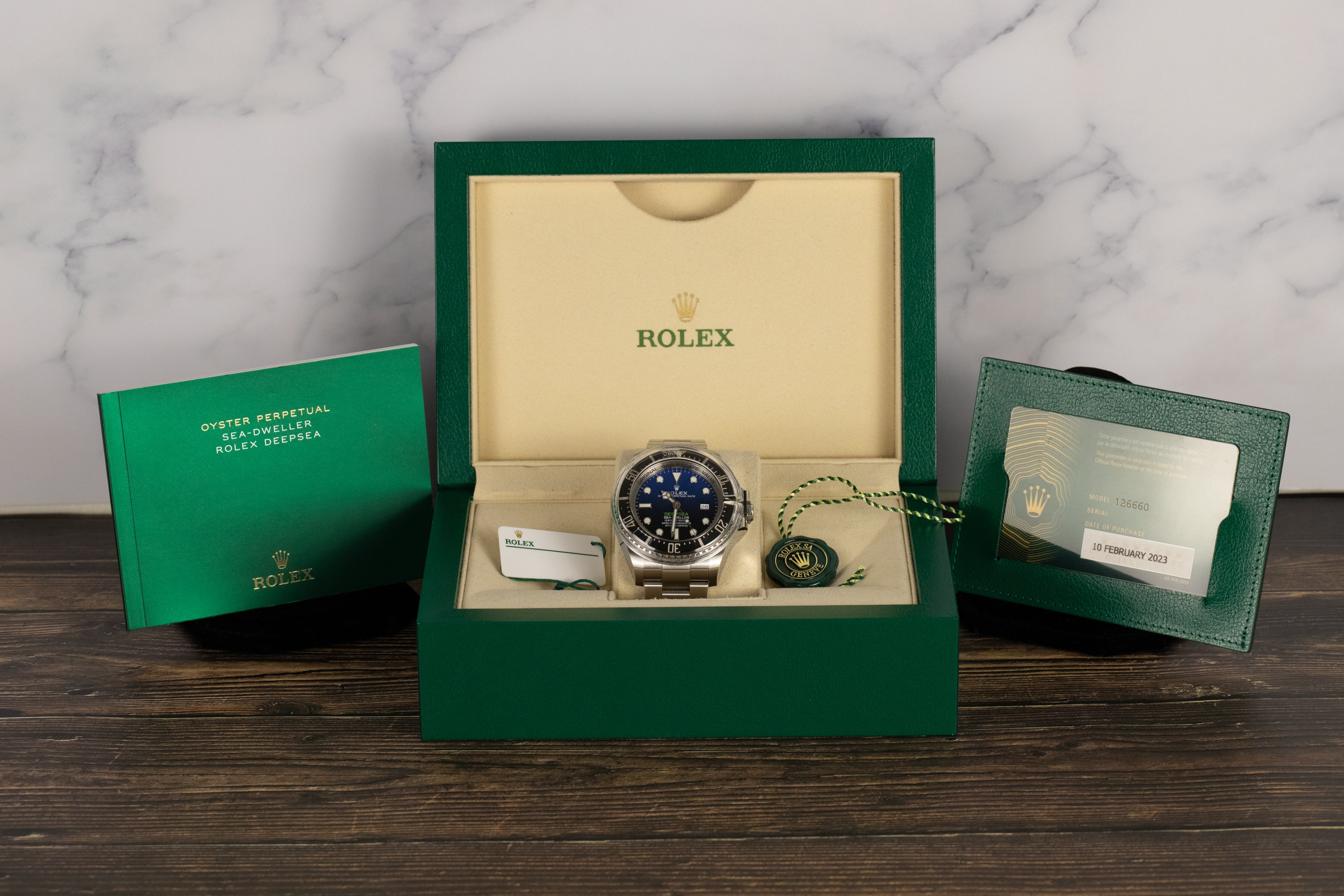 Rolex 126660 Deepsea Sea-Dweller Deep Blue Dial – Newport Watch Club