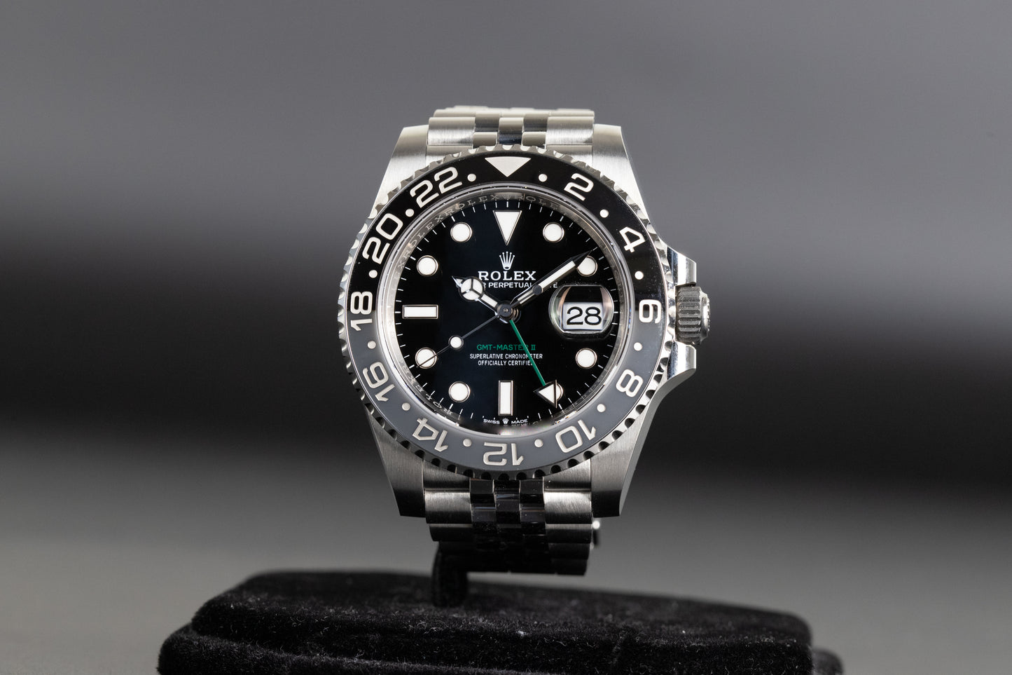 Rolex 126710GRNR GMT Master II 'Bruce Wayne'