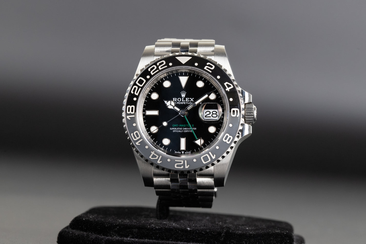 Rolex 126710GRNR GMT Master II 'Bruce Wayne'
