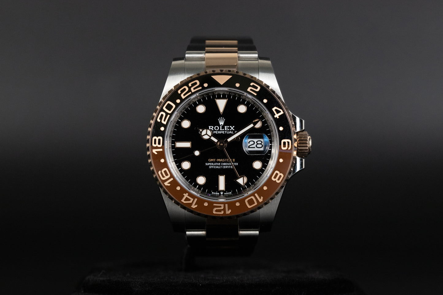 Rolex 126711CHNR GMT Master II SS/18k 'Root Beer'