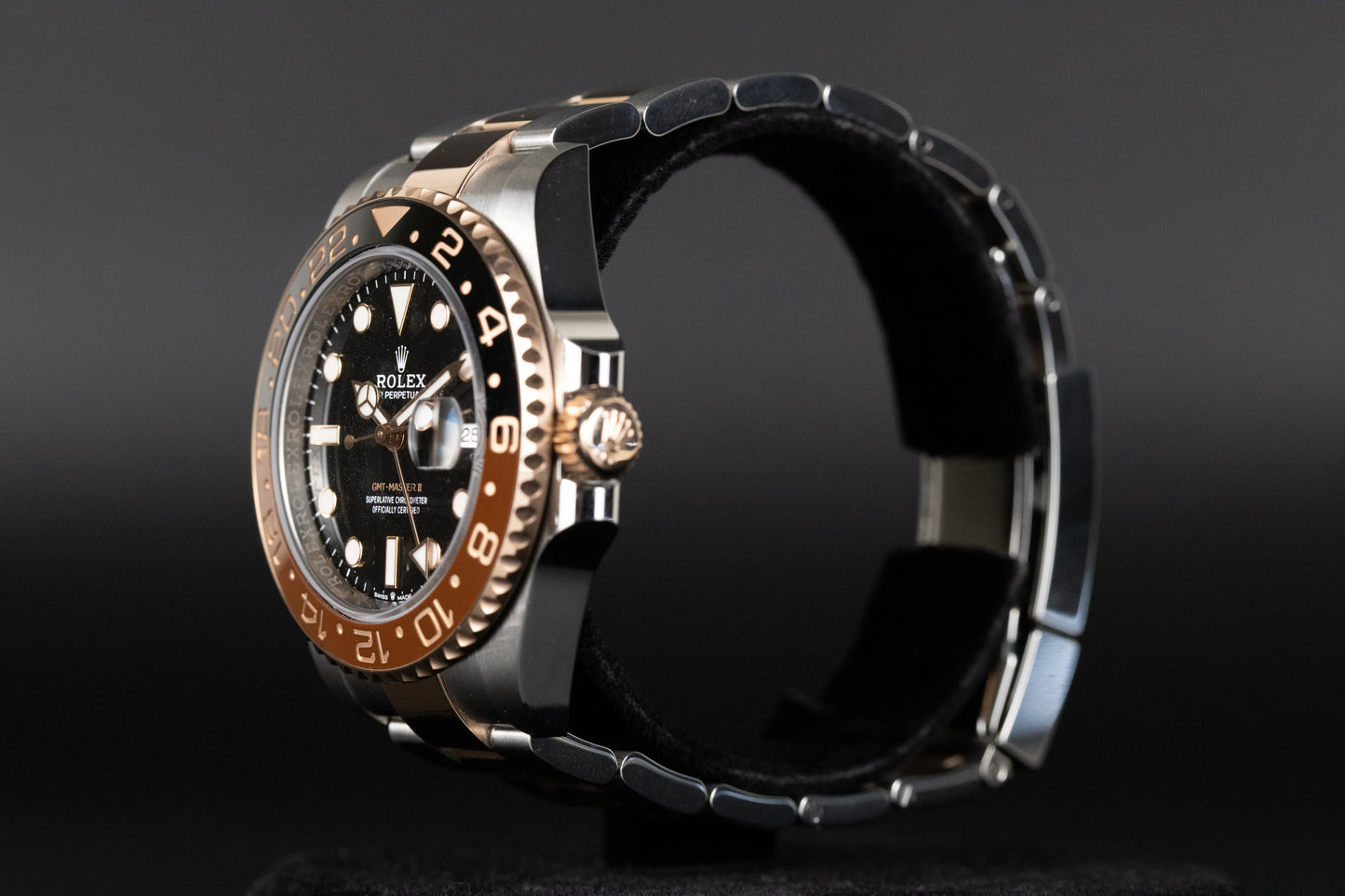 Rolex 126711CHNR GMT Master II SS/18k 'Root Beer'