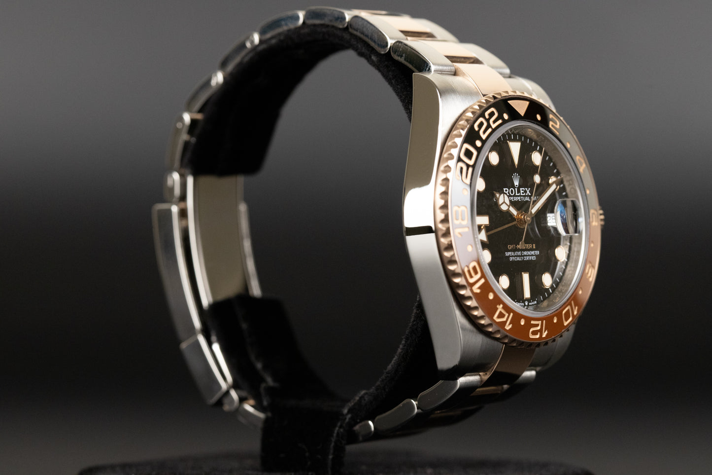 Rolex 126711CHNR GMT Master II SS/18k 'Root Beer'