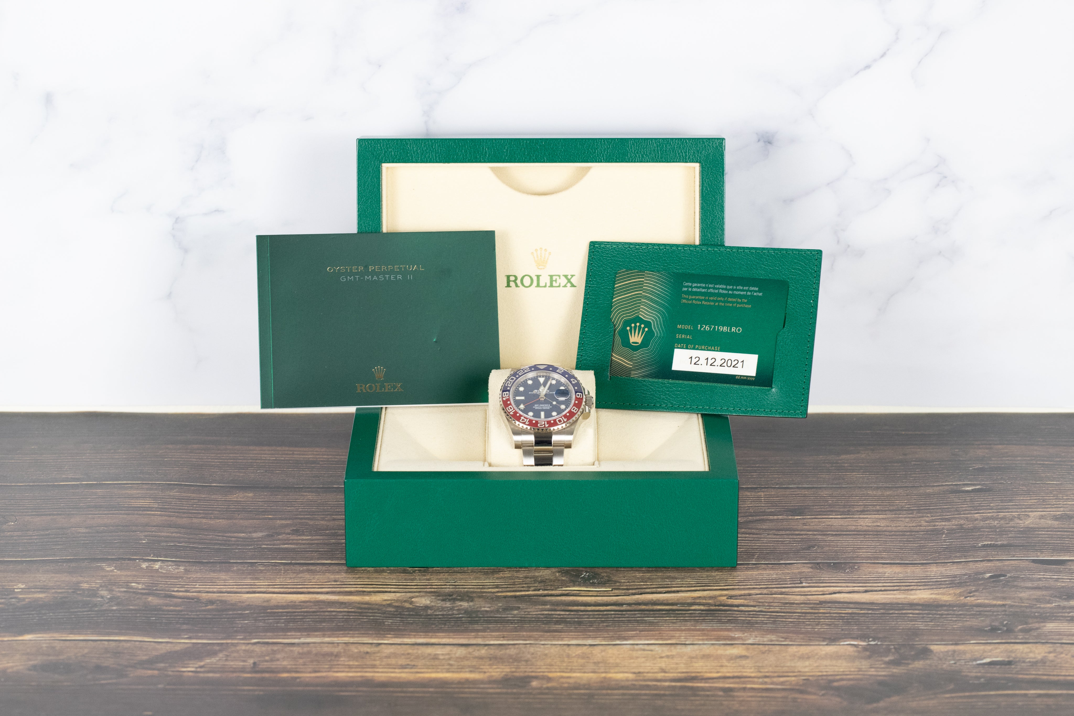 Rolex 126719BLRO GMT Master II 'Pepsi' Blue – Newport Watch Club