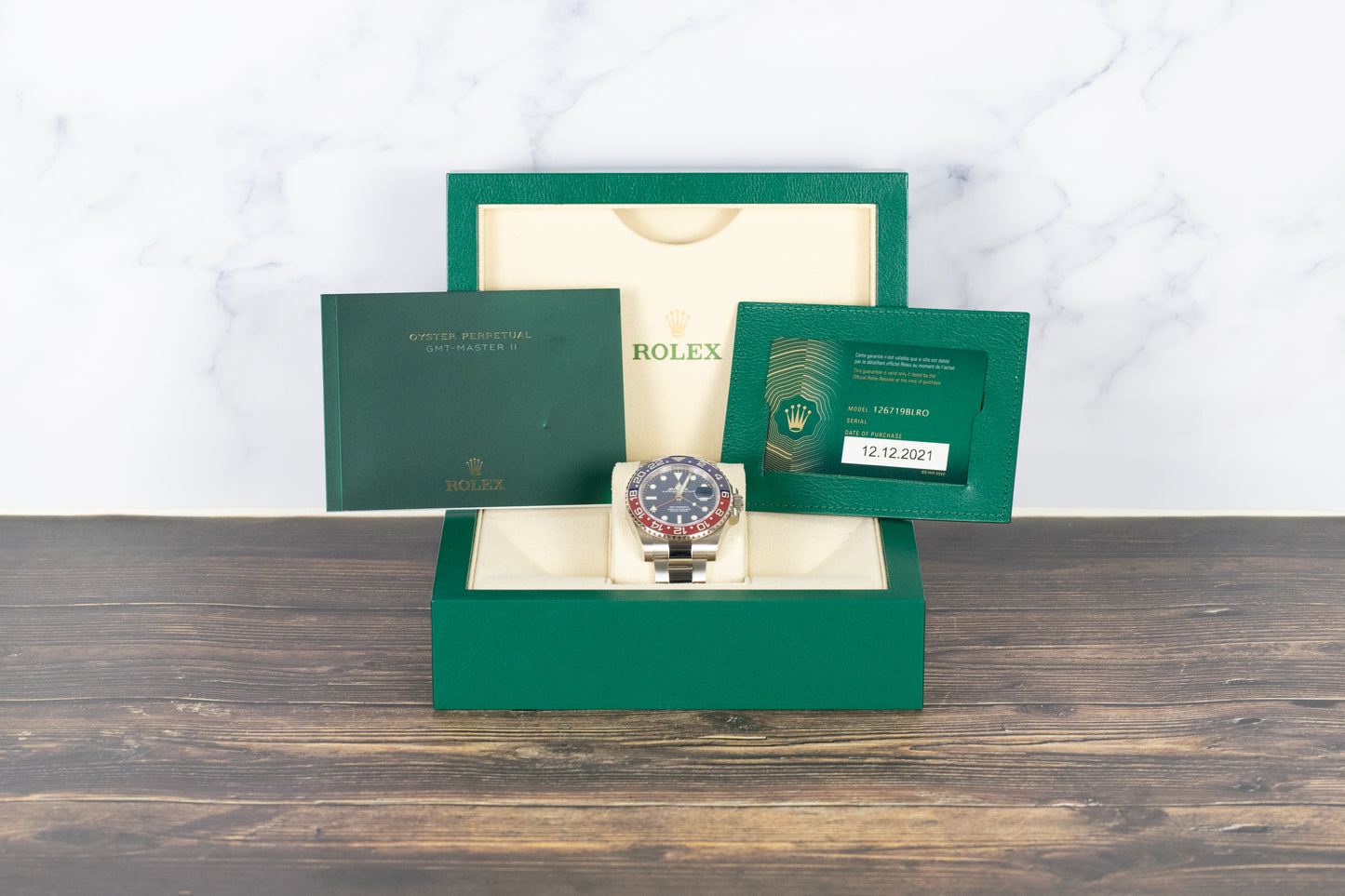 Rolex 126719BLRO GMT Master II 'Pepsi' Blue