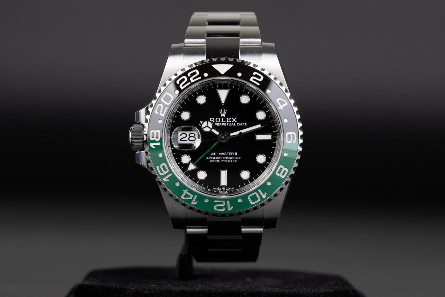 Rolex 126720VTNR GMT Master II Lefty 'Sprite'