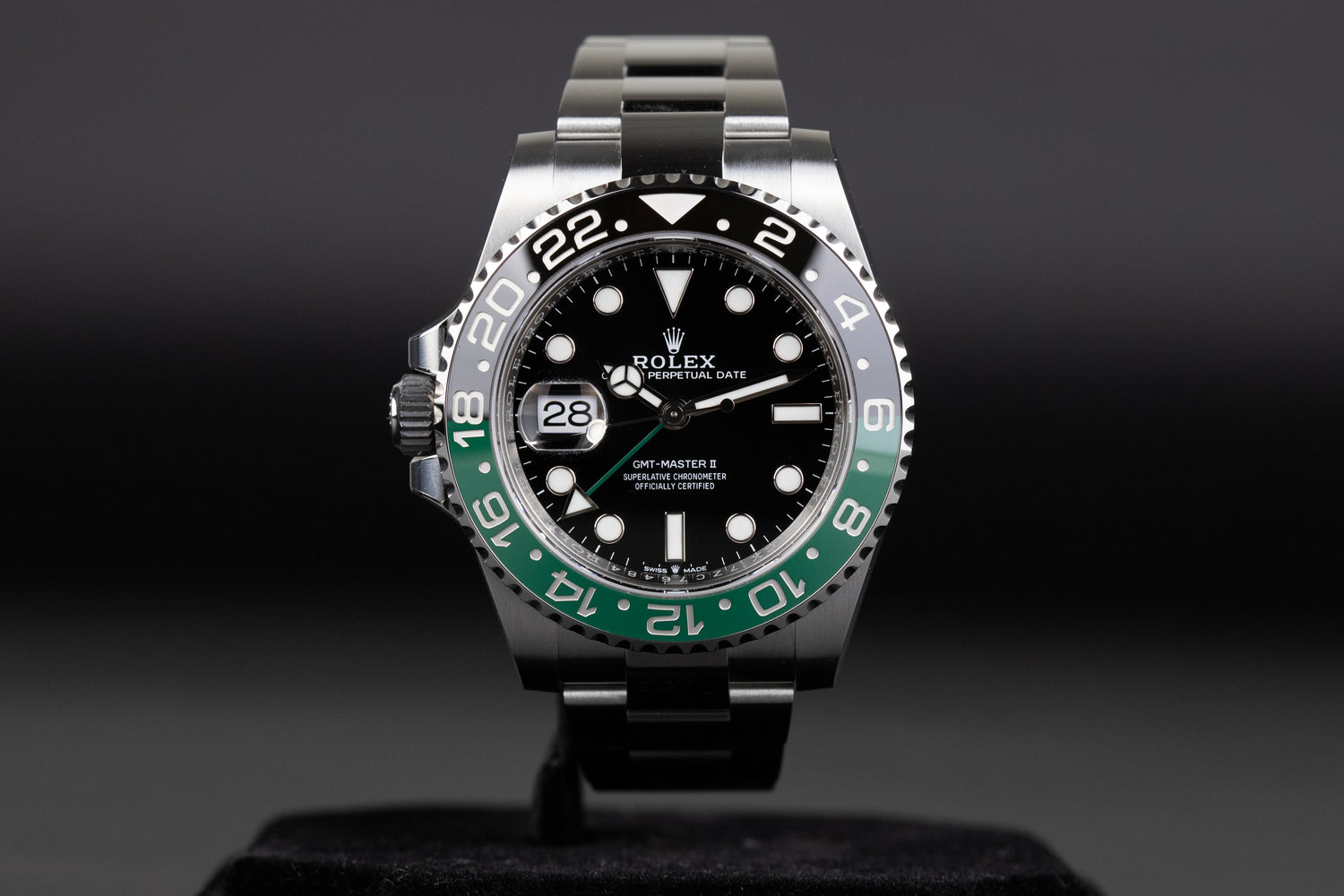 Rolex 126720VTNR GMT Master II Lefty 'Sprite'