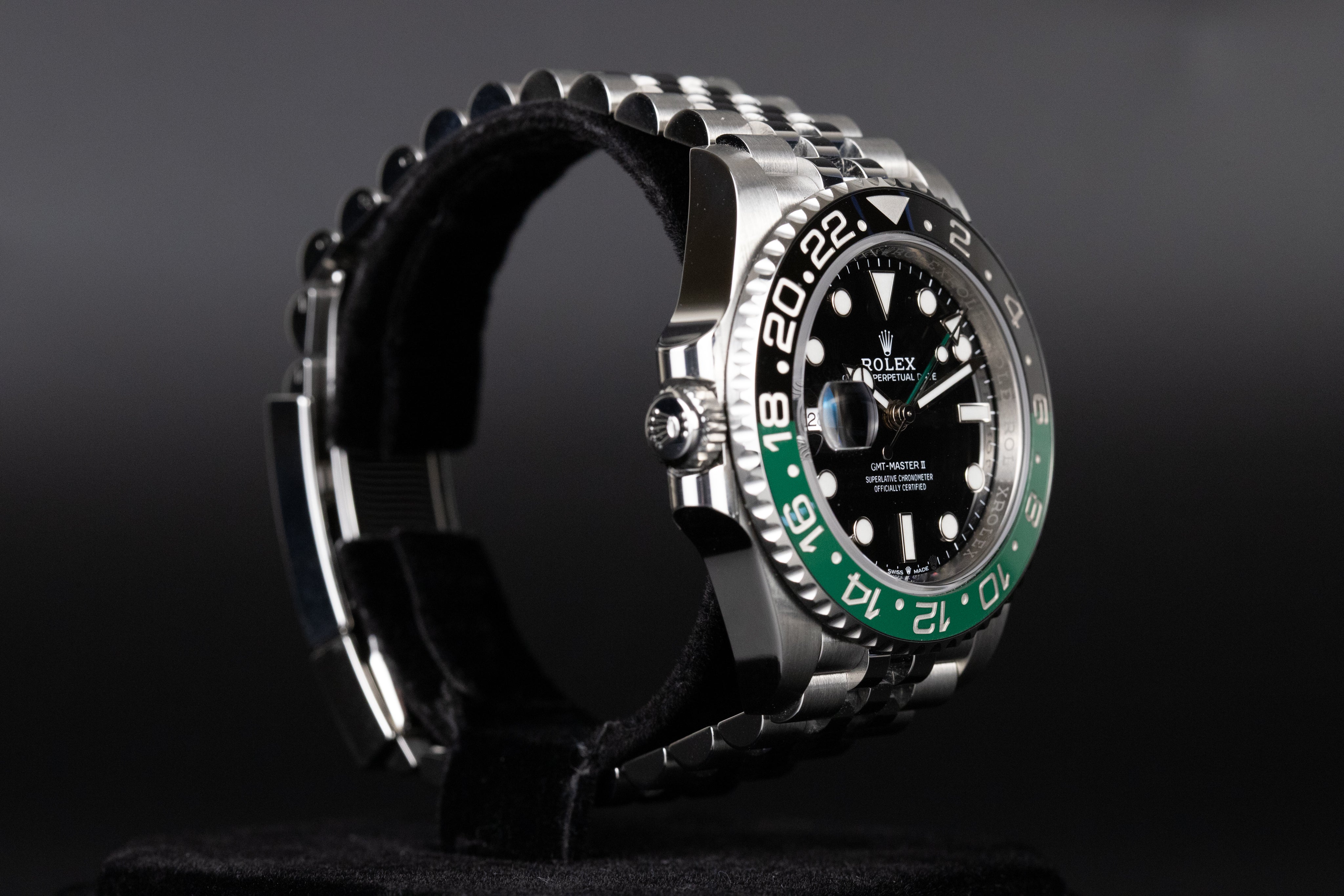 Rolex 126720VTNR GMT Master II Lefty 'Sprite' – Newport Watch Club