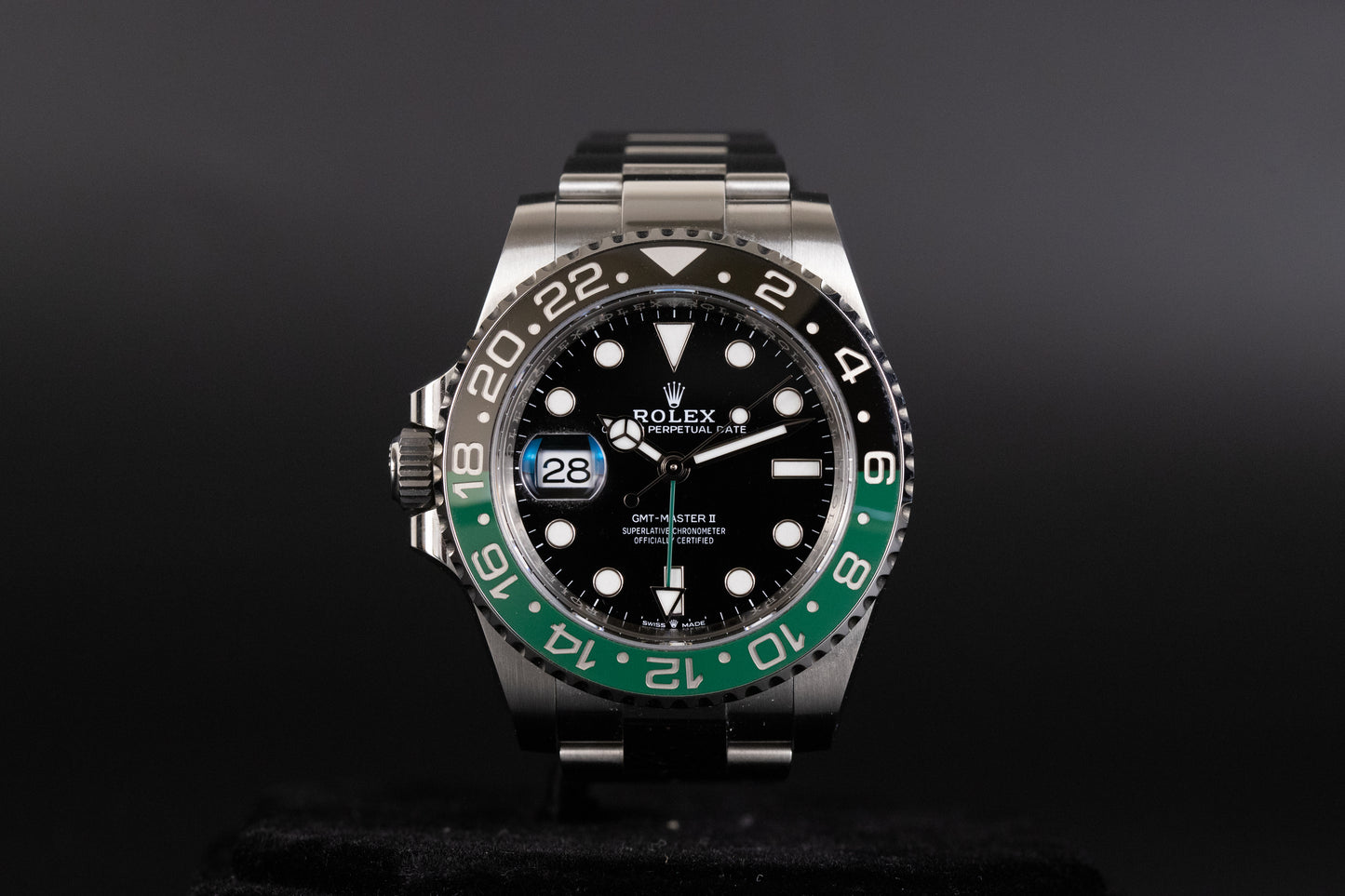 Rolex 126720VTNR GMT Master II Lefty 'Sprite'