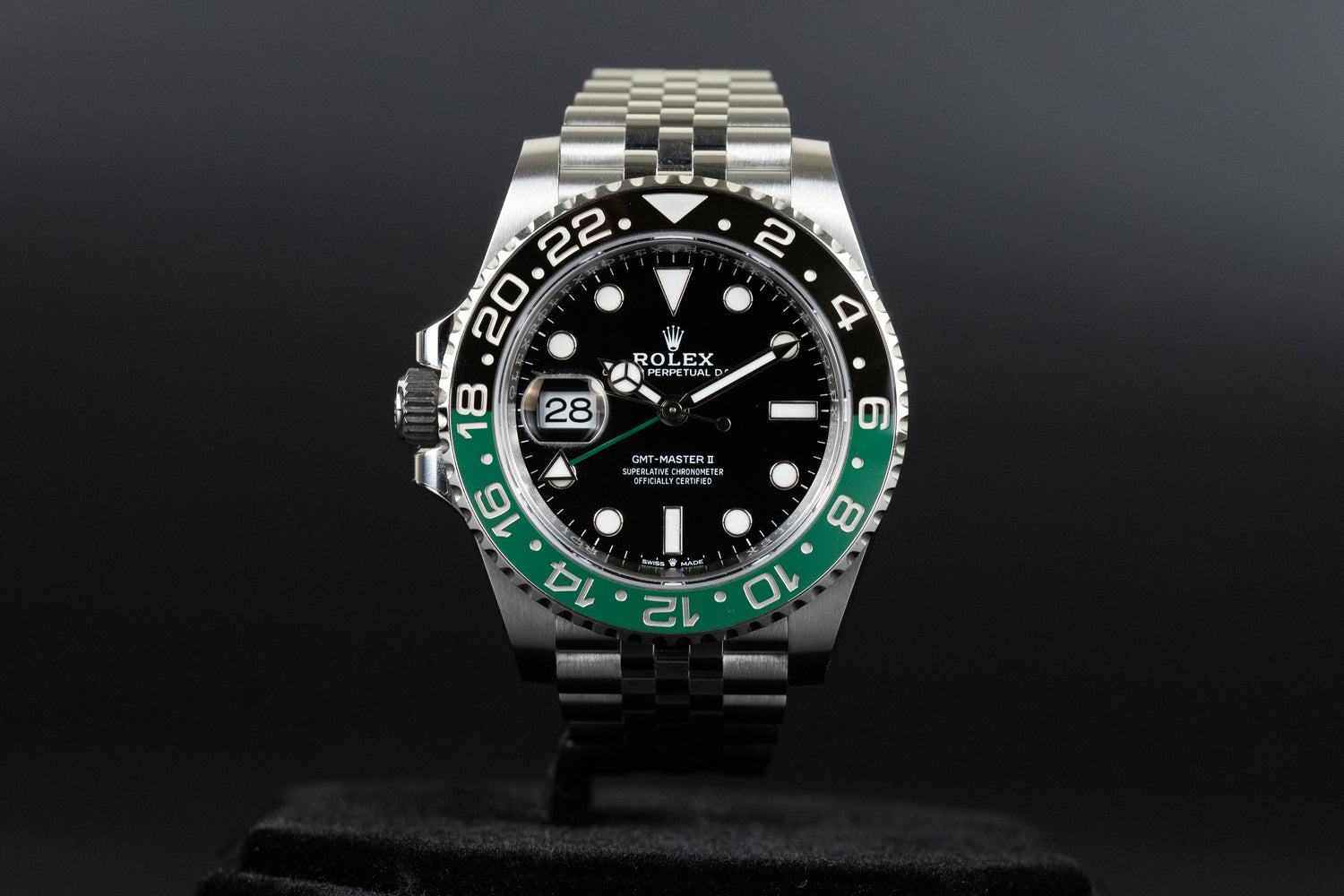 Rolex 126720VTNR GMT Master II Lefty 'Sprite'