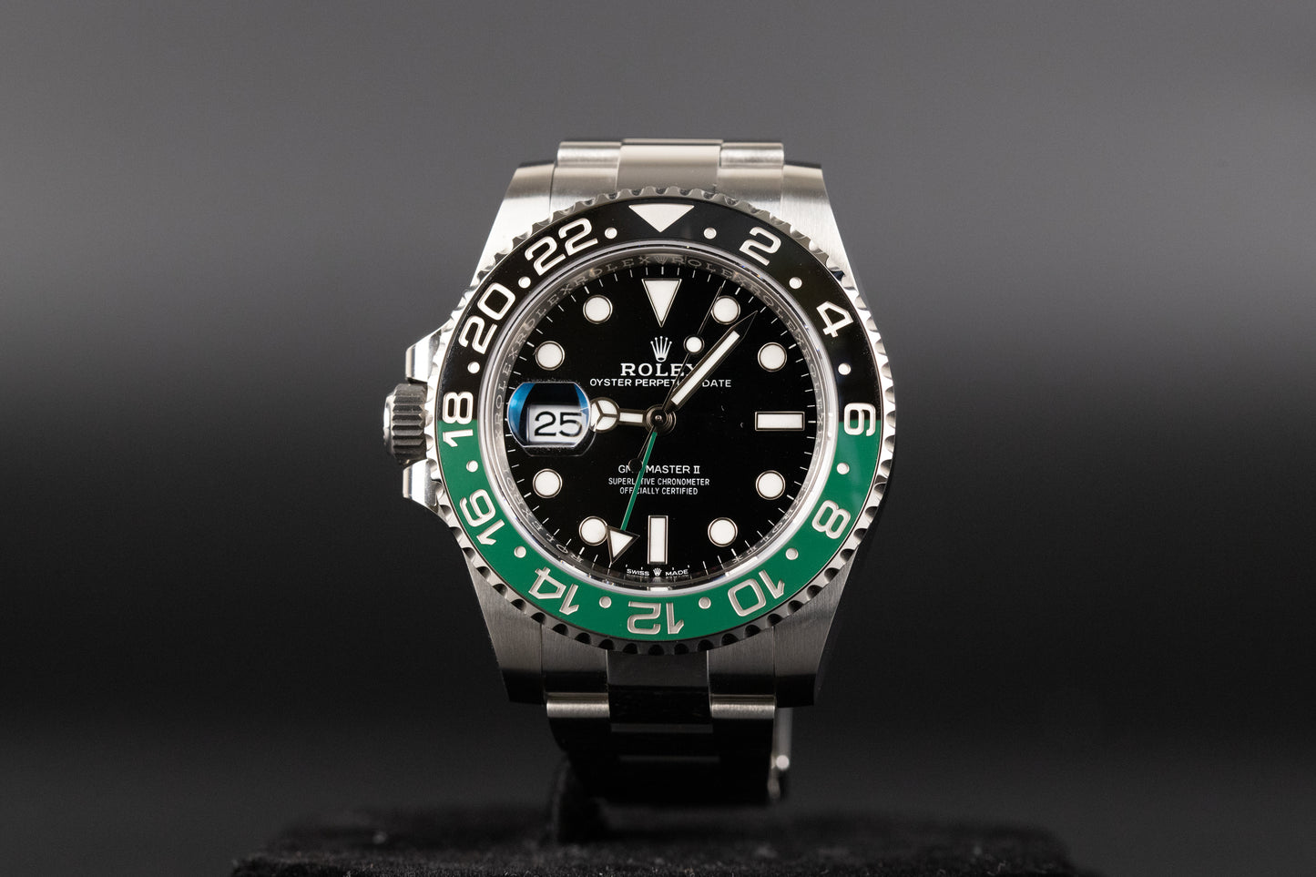 Rolex 126720VTNR GMT Master II Lefty 'Sprite'