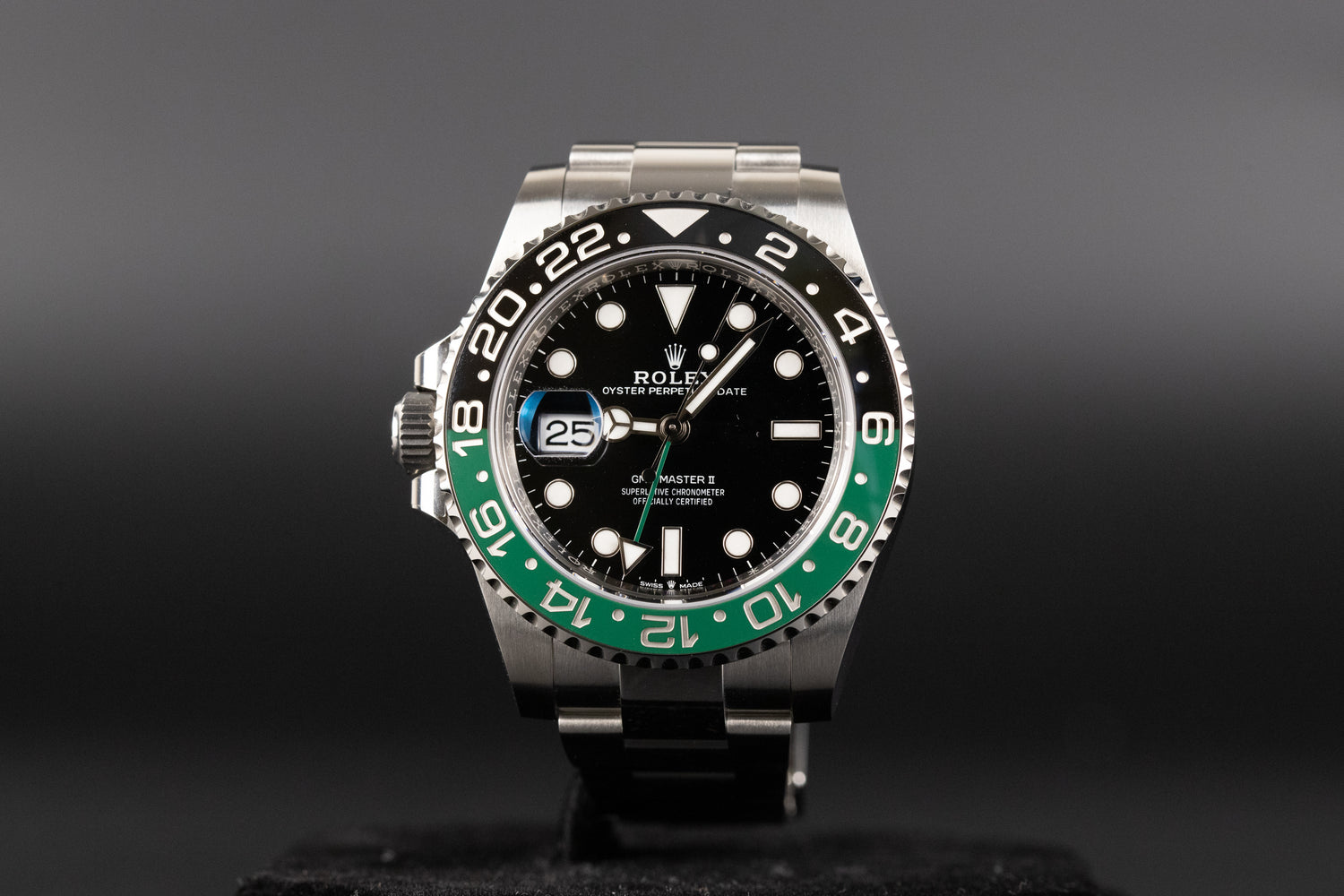 Rolex 126720VTNR GMT Master II Lefty 'Sprite'