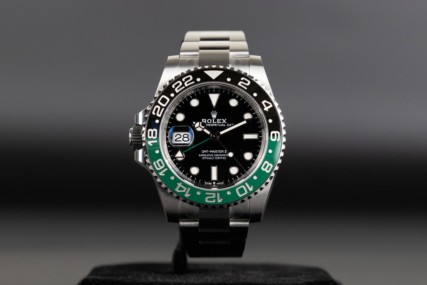 Rolex 126720VTNR GMT Master II Lefty 'Sprite'