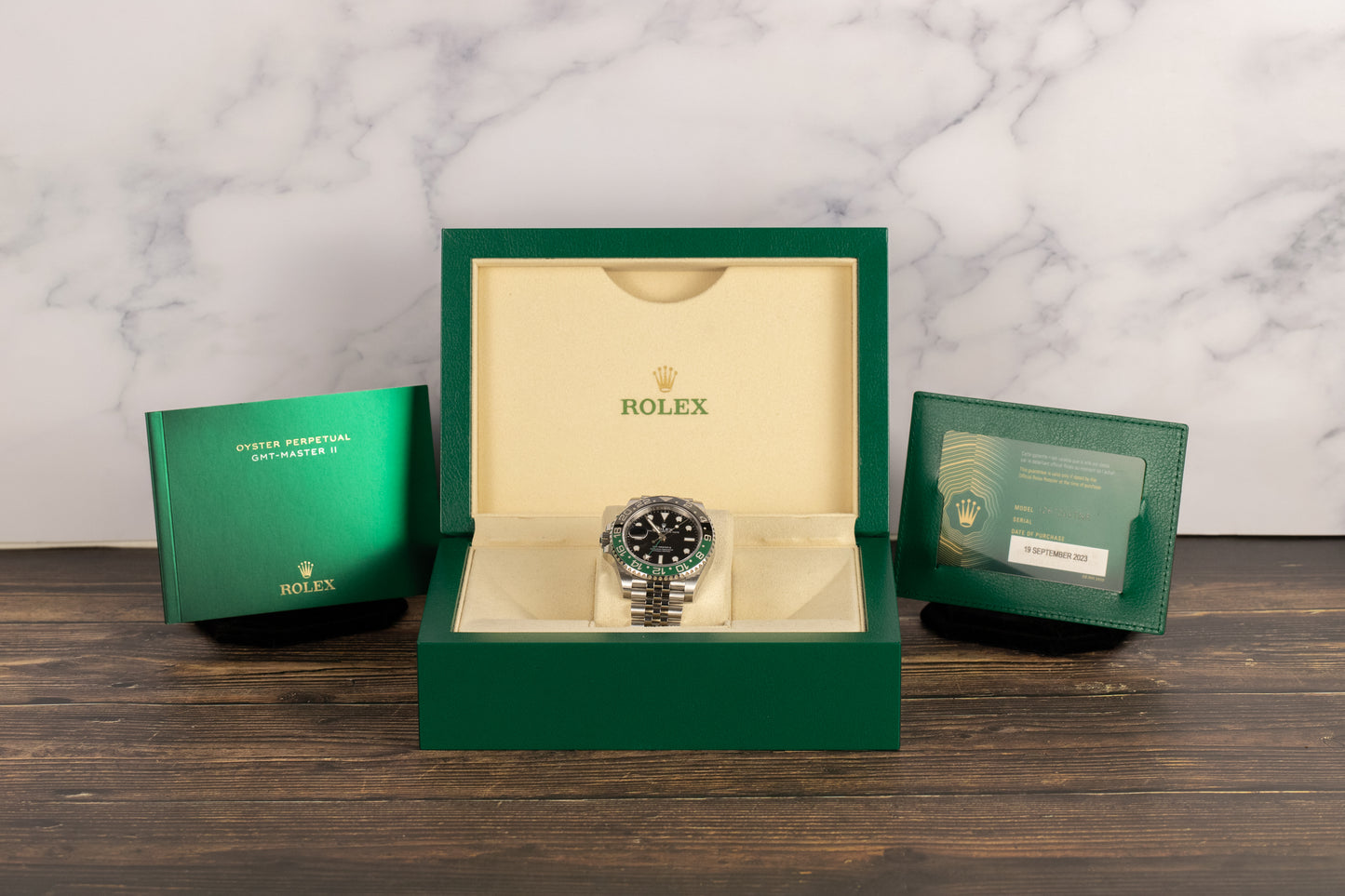 Rolex 126720VTNR GMT Master II Lefty 'Sprite'