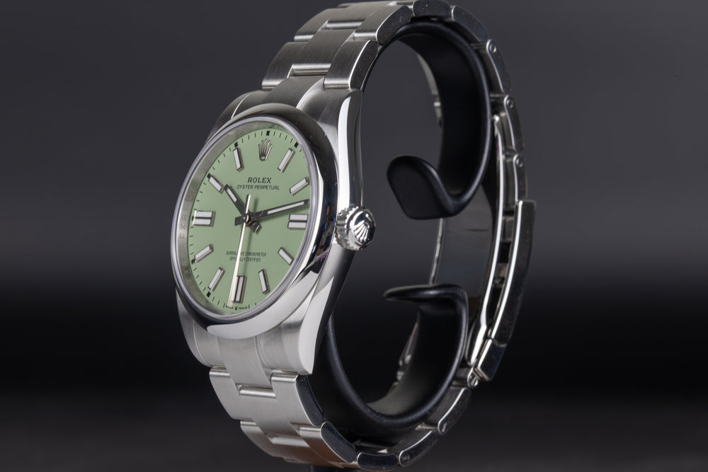 Rolex<br>134300 Oyster Perpetual Pistachio Dial