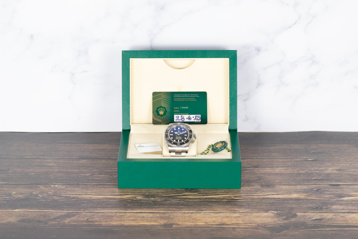 Rolex<br>136660 Deepsea Sea-Dweller Blue