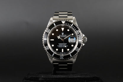 Rolex 16610 Submariner Date Black Dial