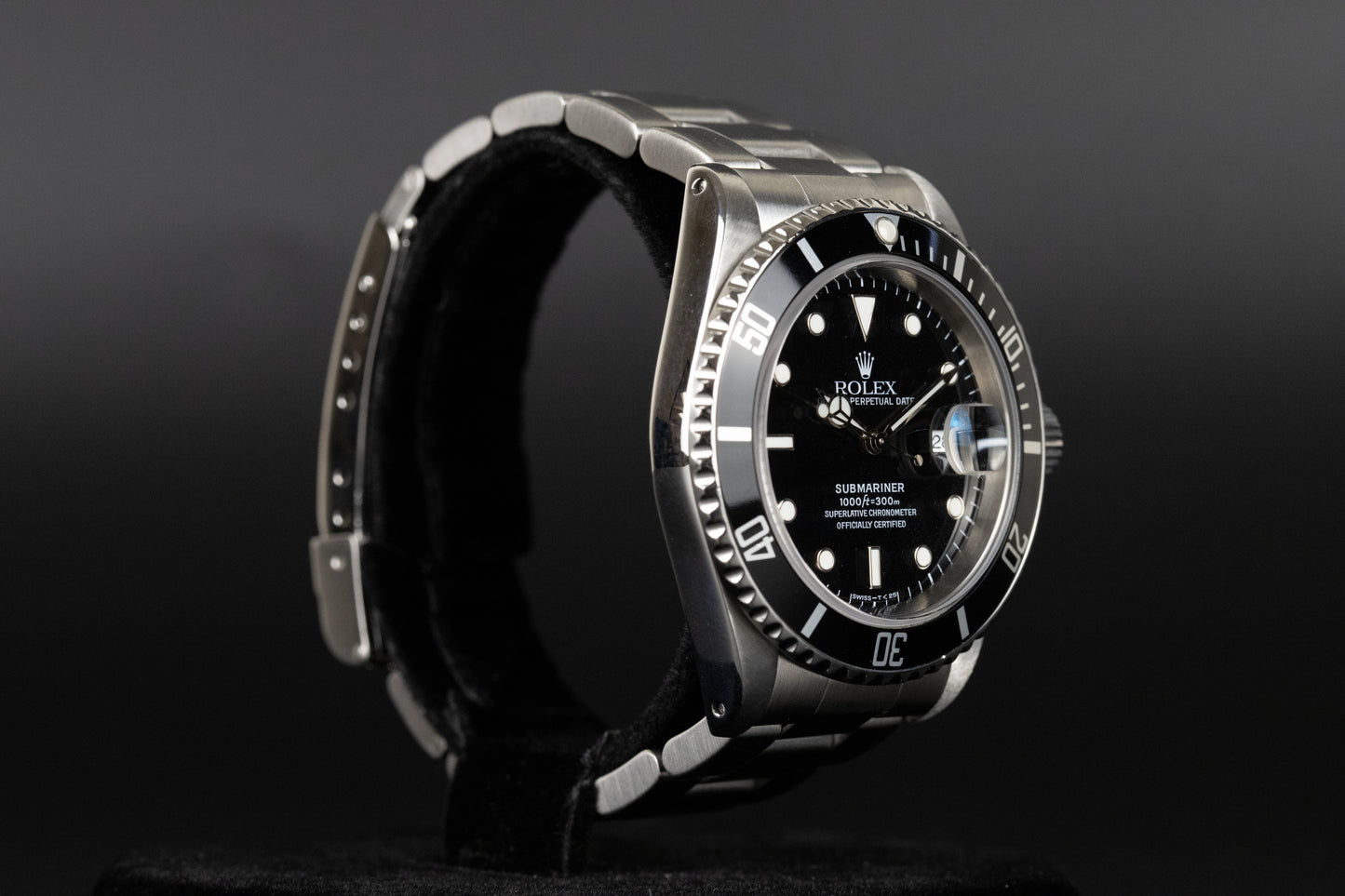 Rolex 16610 Submariner Date Black Dial