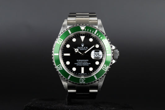 Rolex 16610LV Submariner 'Kermit'
