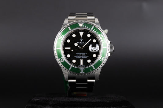Rolex 16610LV Submariner 'Kermit' New Old Stock