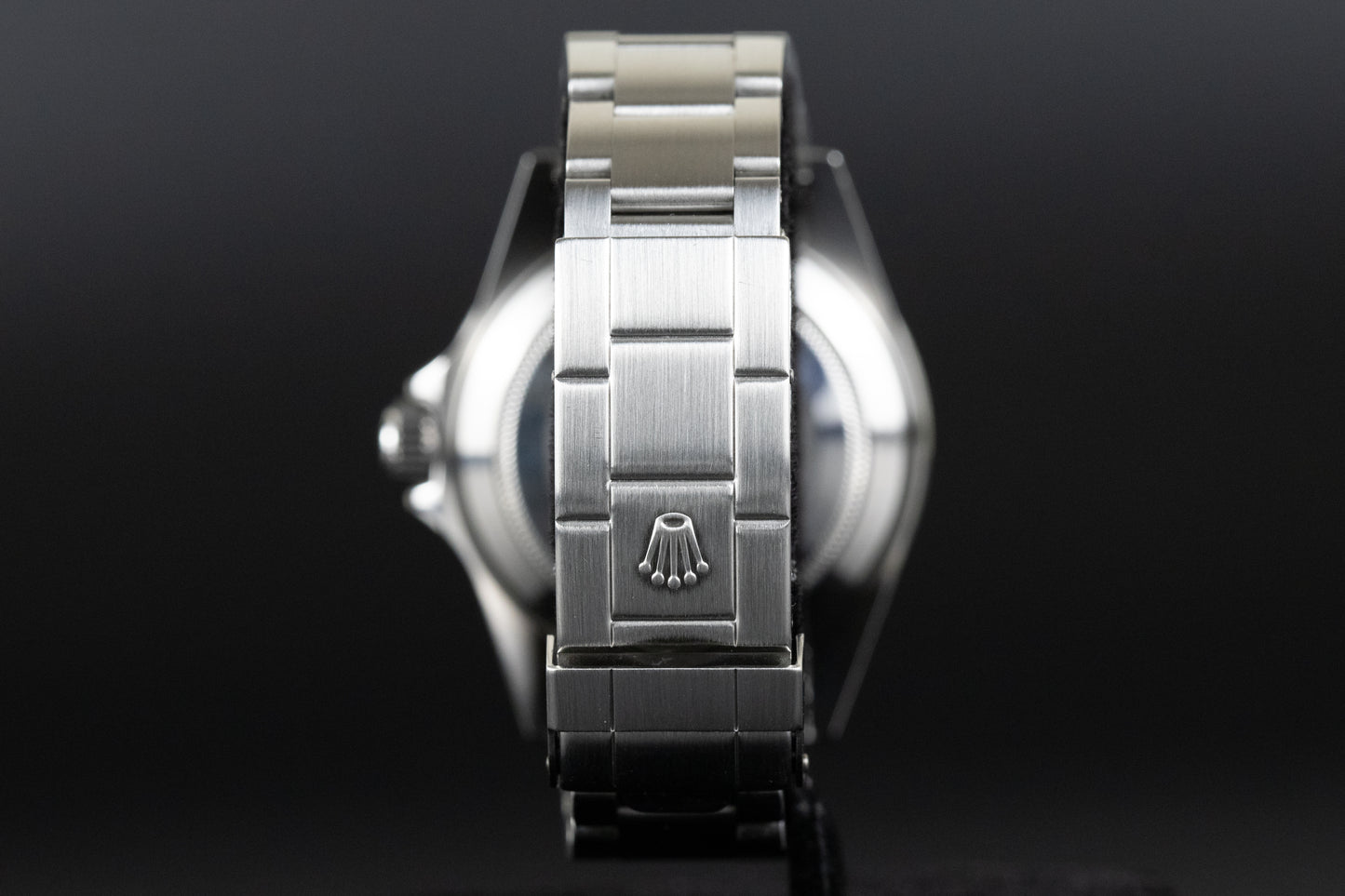 Rolex 16610 Submariner Date with Rehaut No Holes Black Dial