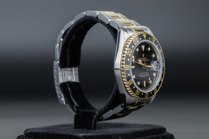 Rolex 16713 GMT Master II Black Dial