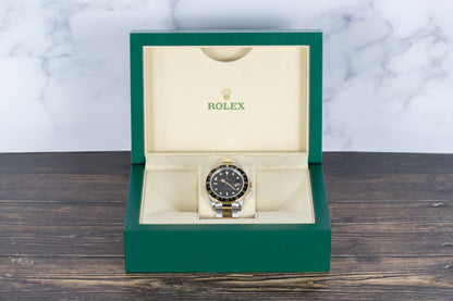 Rolex 16713 GMT Master II Black Dial