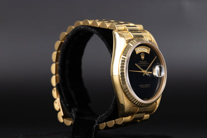 Rolex 18238 DayDate 36 Onyx Dial