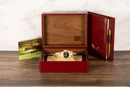 Rolex 18238 DayDate 36 Onyx Dial