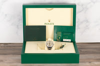 Rolex<br>18956BR Day-Date Masterpiece Platinum Silver Diamond Dial Baguette Diamond Bezel