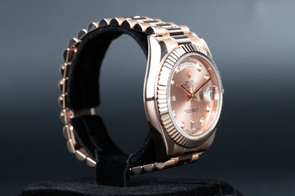 Rolex 218235 DayDate II Pink Diamond Dial